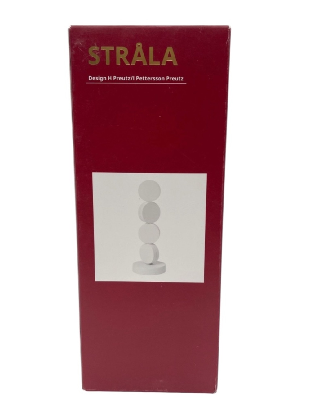 New in Box IKEA Table Lamp STRÅLA Preutz 305.628.62 LED Lamp 8-5/8"